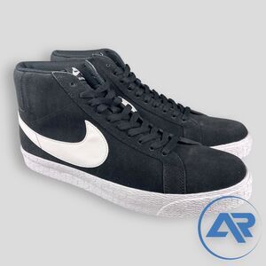 Nike Zoom Blazer SB Mid Black White Men's Size 13  864349-002